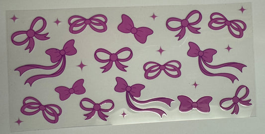 Purple bows