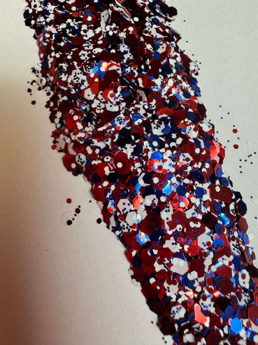 Mr. Red, White & Blue